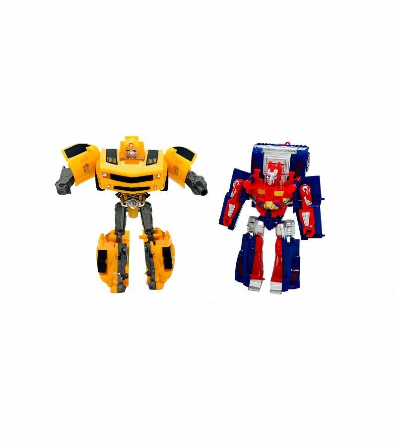 Robota Dönüşebilen Araba - Mavi Su Dünyası Kırmızı