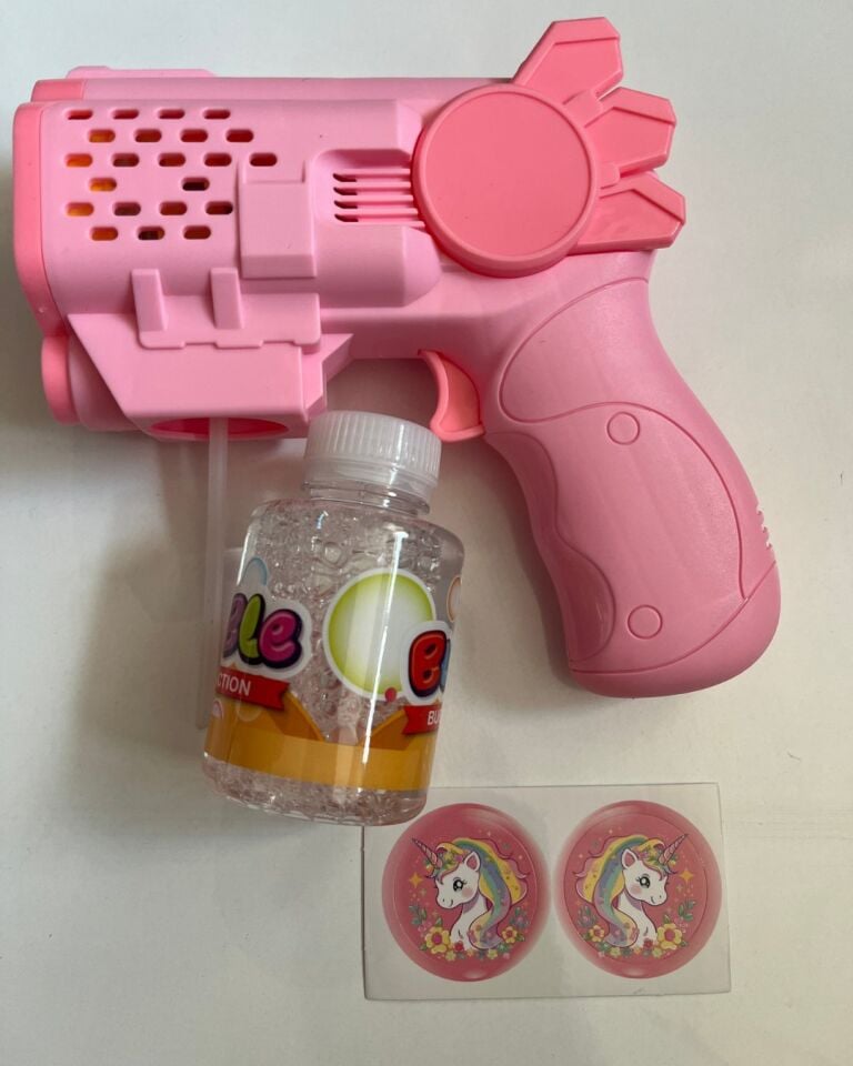 Köpük Tabancası Bubble Pilli 14 Cm