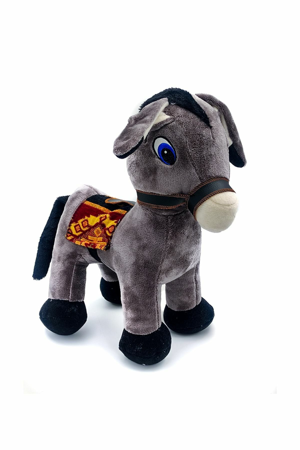 Peluş Şirin Sıpa 45 Cm Gri - Mavi Su Dünyası