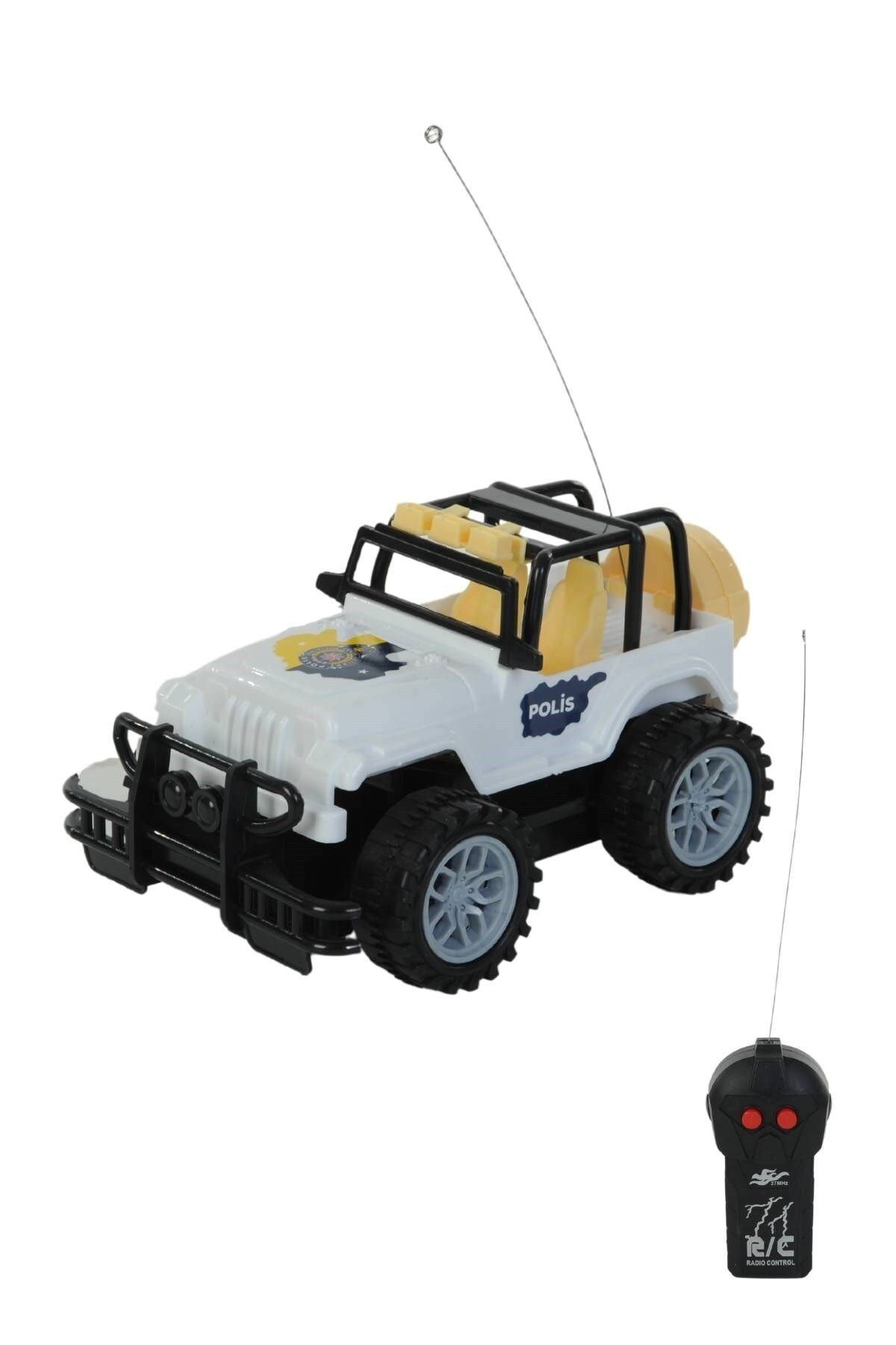 2 Fonksiyonlu Polis Safari Jeep | Mavi Su Dünyası