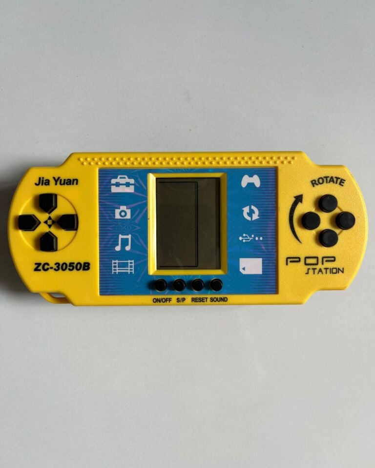 Oyuncak Tetris Sarı Renk 15 Cm x 6 Cm