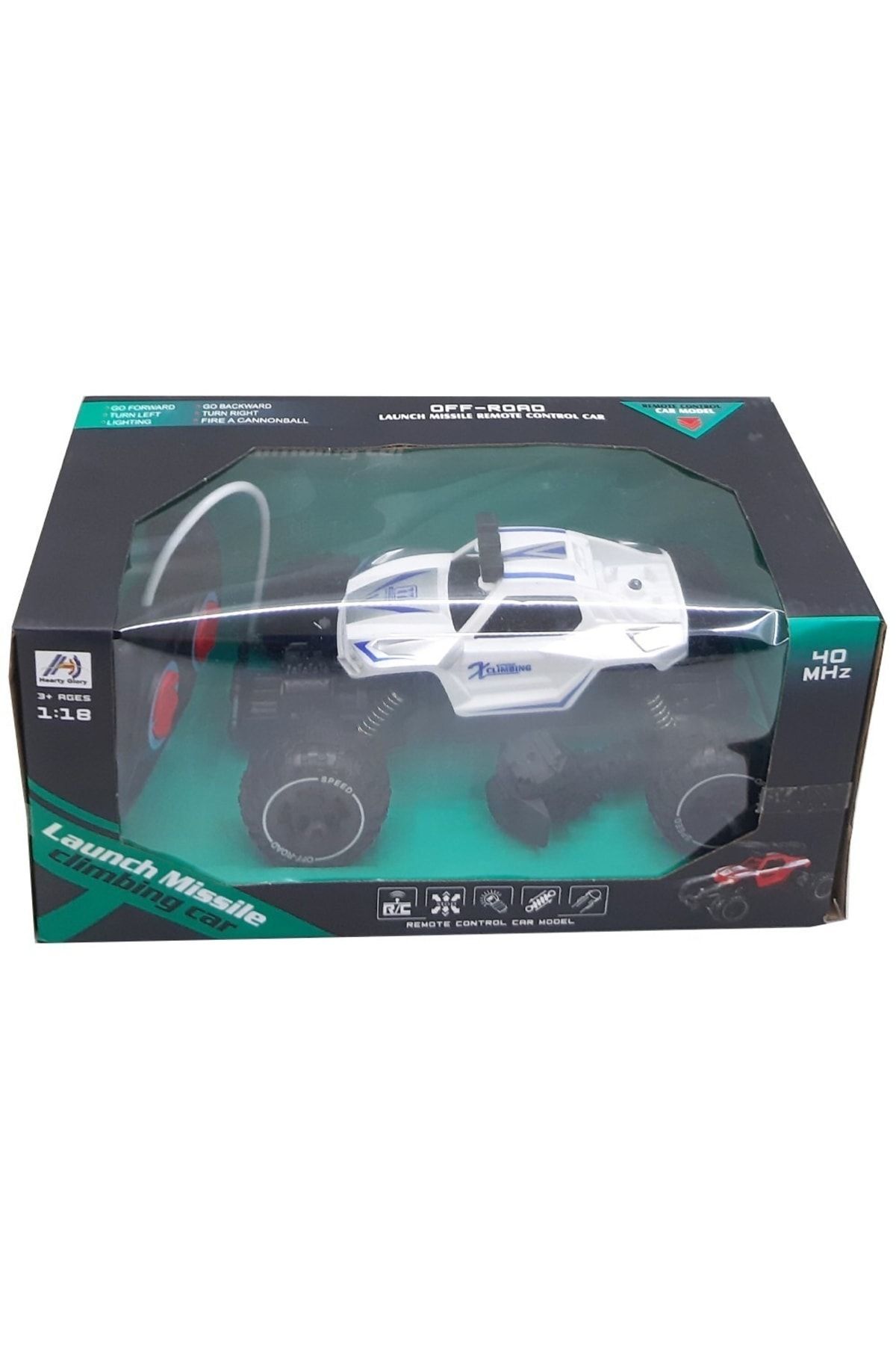 Uzaktan Kumandalı Roket Atan Jeep Oyuncak | Mavi Su Dünyası Kırmızı