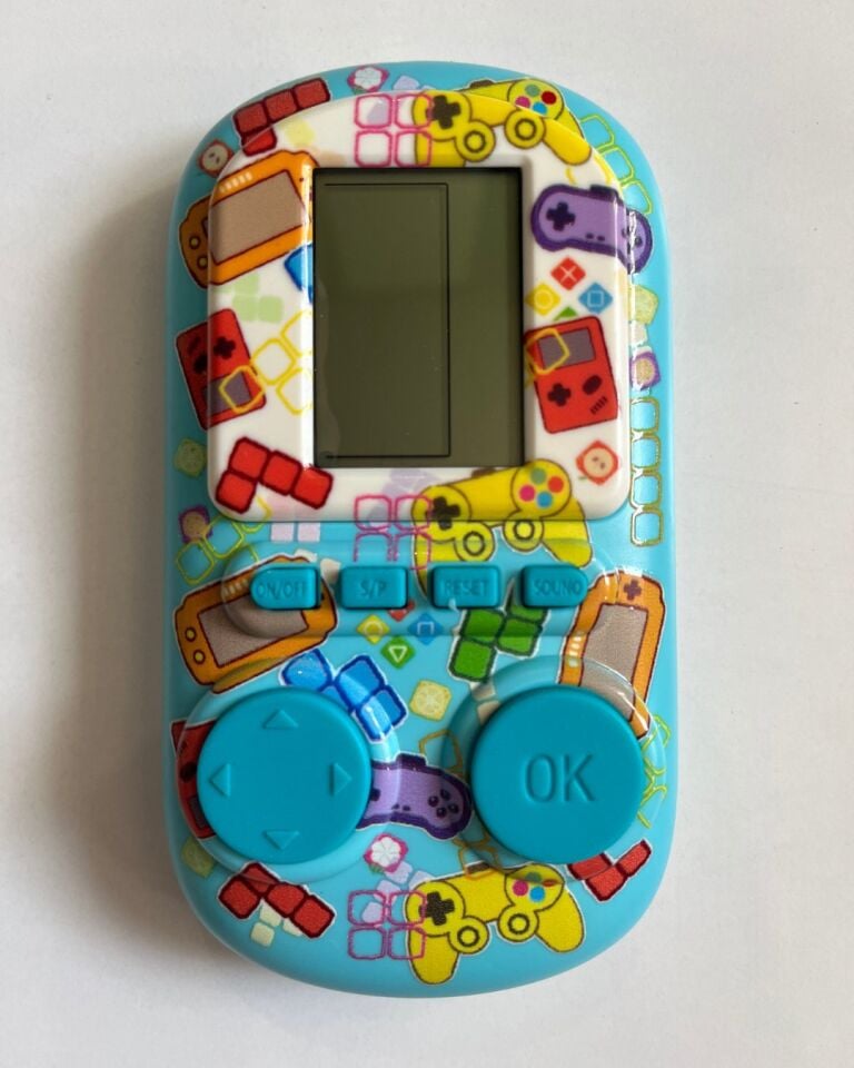 Büyük Tetris Mavi Ağırlıklı Ateri 13x8 Cm