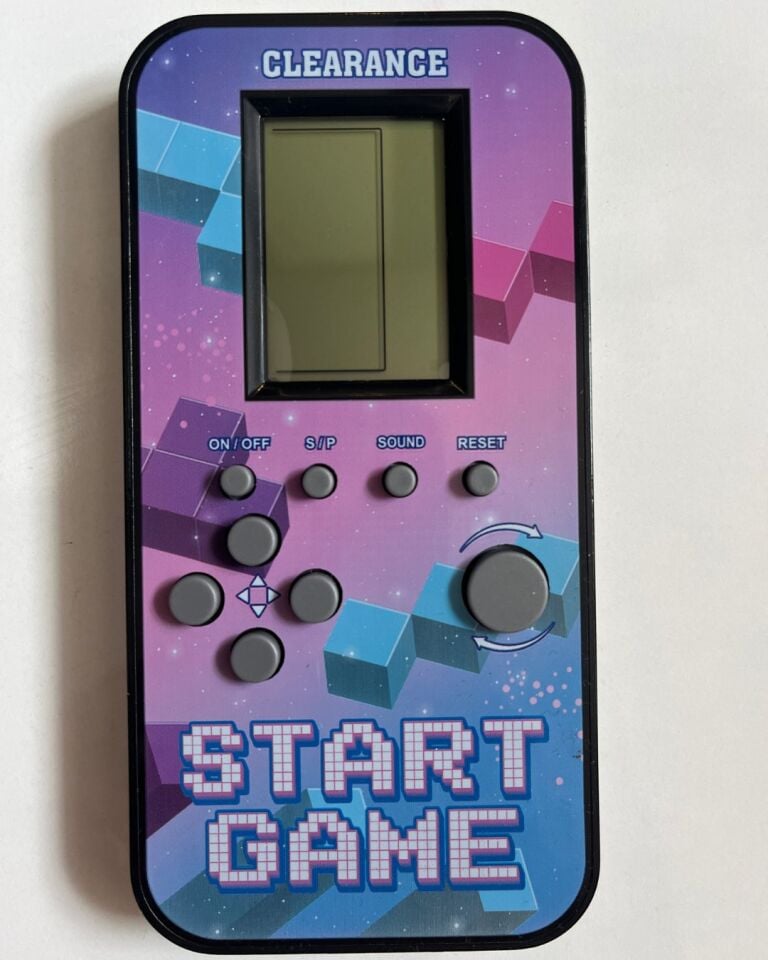 Oyuncak Tetris Game Temalı 13 Cm x 7 Cm