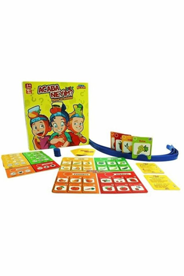 Acaba Neyim Junior Meyve & Sebzeler Kutu Oyunu