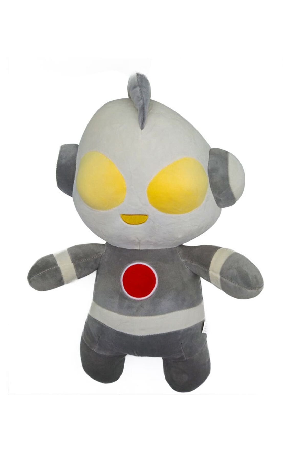 Peluş Robot 50 Cm Gri - Mavi Su Dünyası