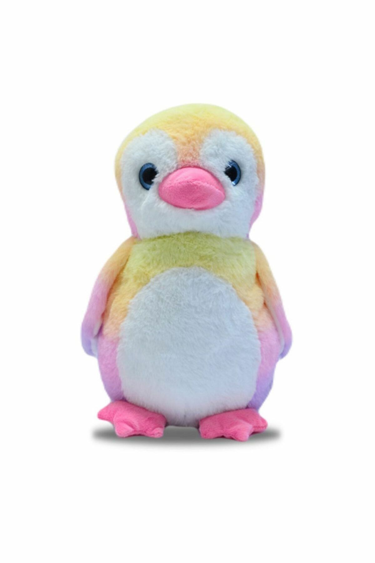 Peluş Penguen 30 Cm Renkli - Mavi Su Dünyası