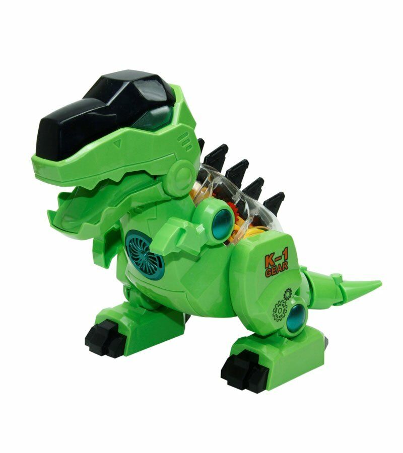 Işıklı Müzikli ve Hareketli Robot Dinozor - Mavi Su Dünyası