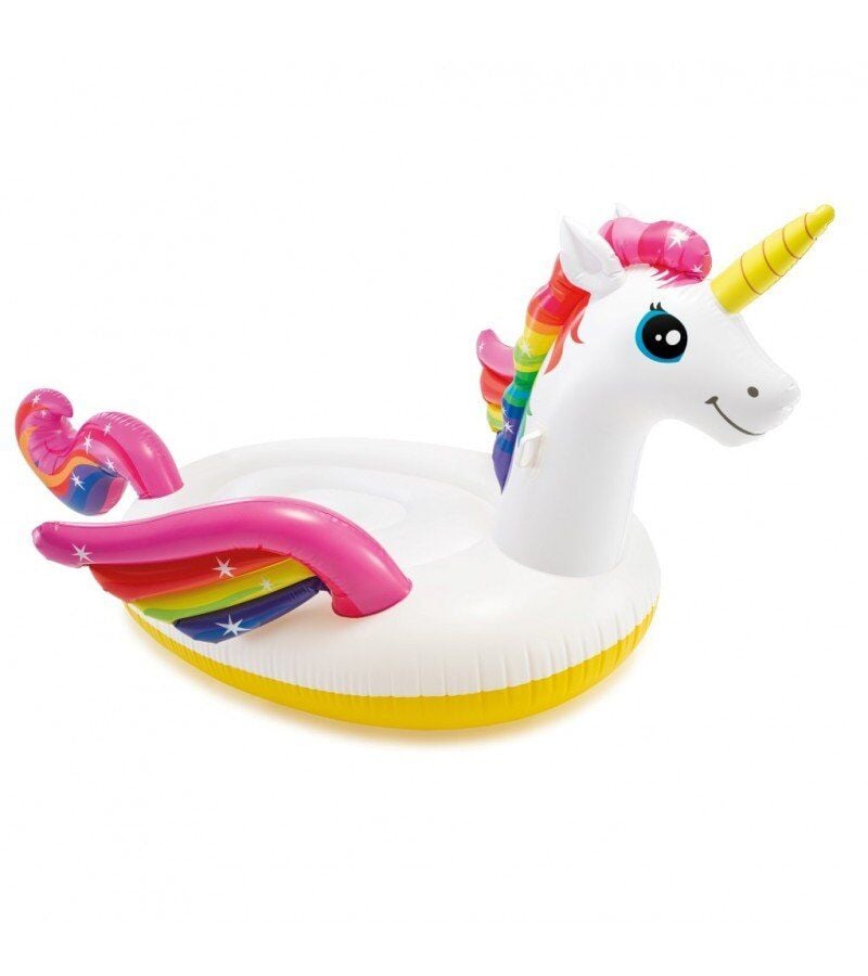 Mega Unicorn Büyük Boy Binici | Deniz Yatağı | 287x193x165 Cm | Pompa Dahildir