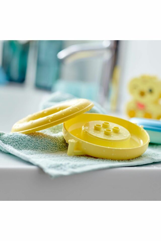 Banyo Zamanı Eğlencesi Yüzen Hayvan Treni 14 Parça