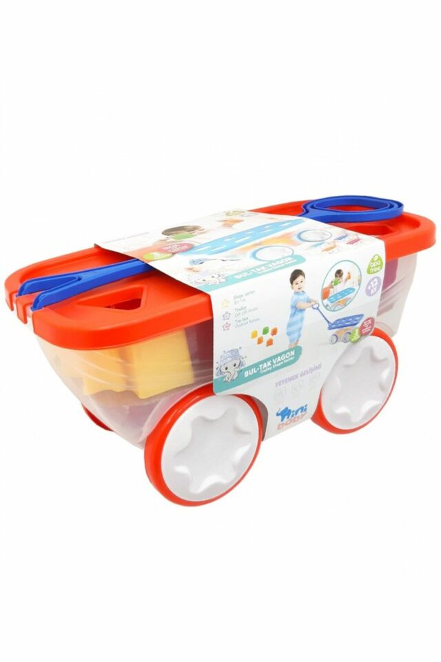 Çocuk Vagon Bul-Tak 43 Cm | Mavi Su Dünyası