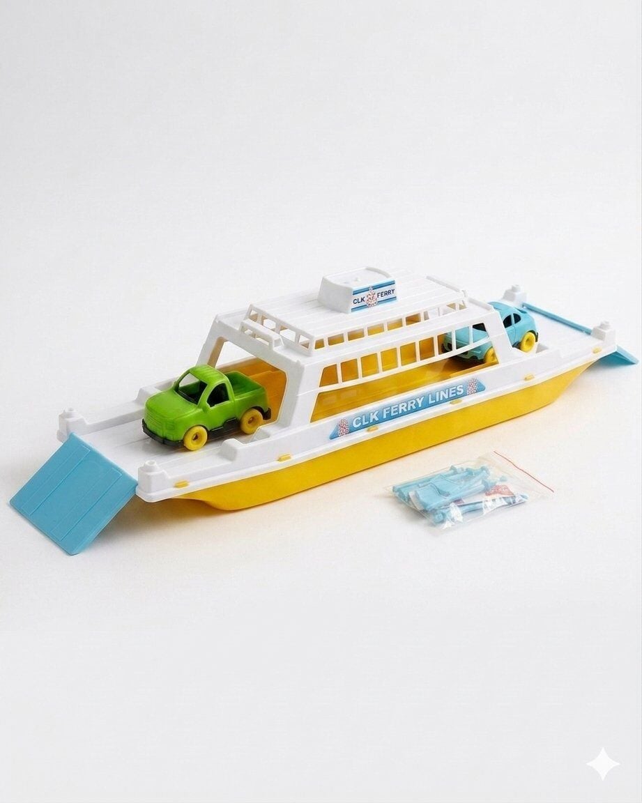 Yolcu Gemisi Araçlı Yolcu Gemisi 45 Cm Sarı Renk