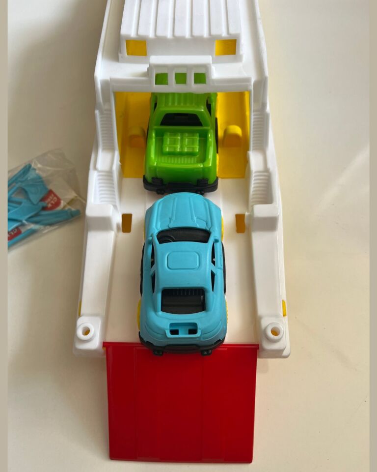 Yolcu Gemisi Araçlı Yolcu Gemisi 45 Cm Sarı Renk