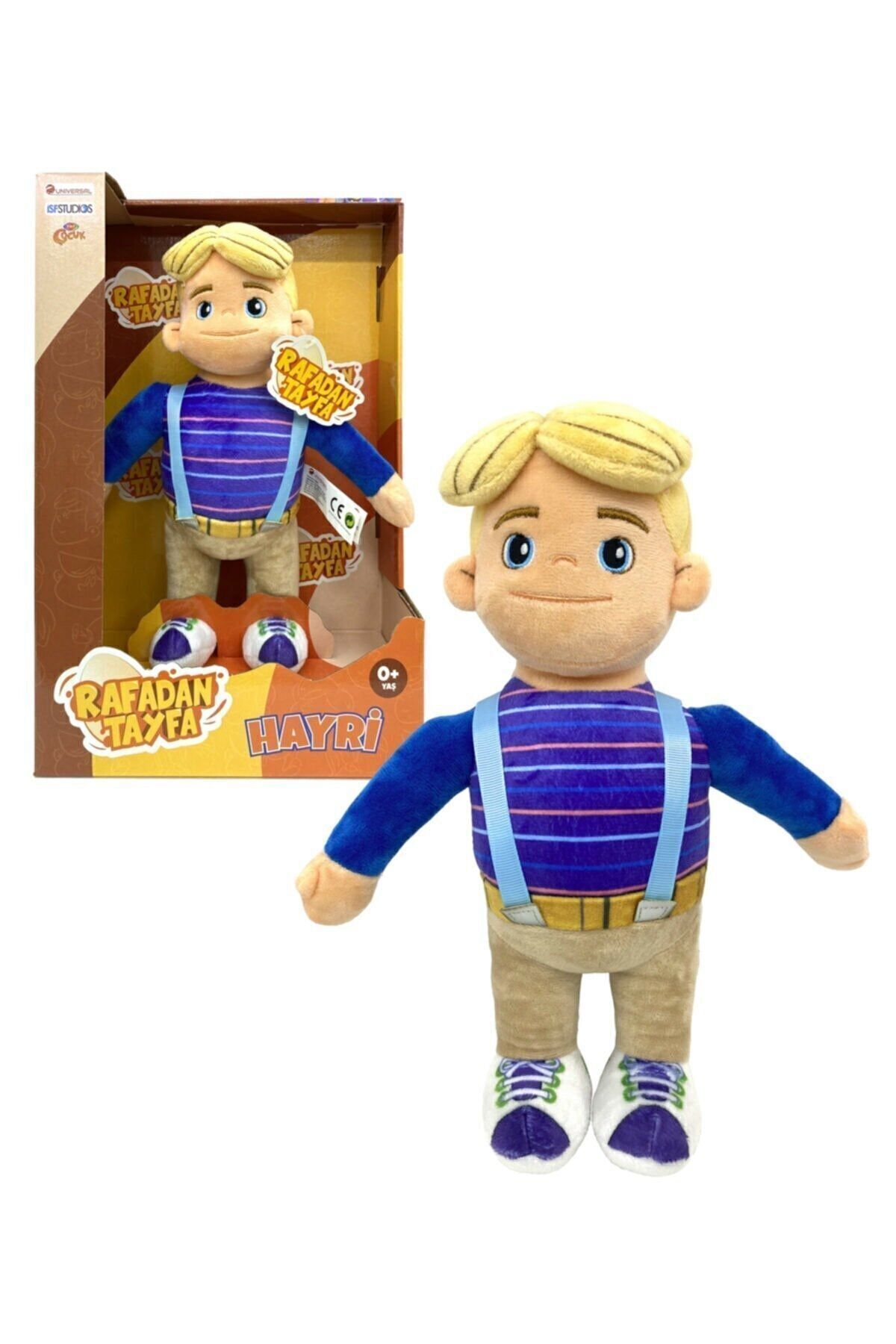 Rafadan Tayfa Hayri 30 Cm. Orijinal Lisanslı Peluş Bebek