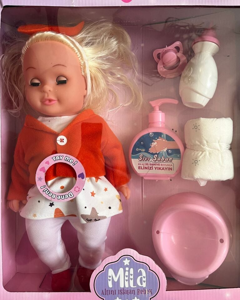 Mila Altını Islatan Konuşan Bebek 35 Cm