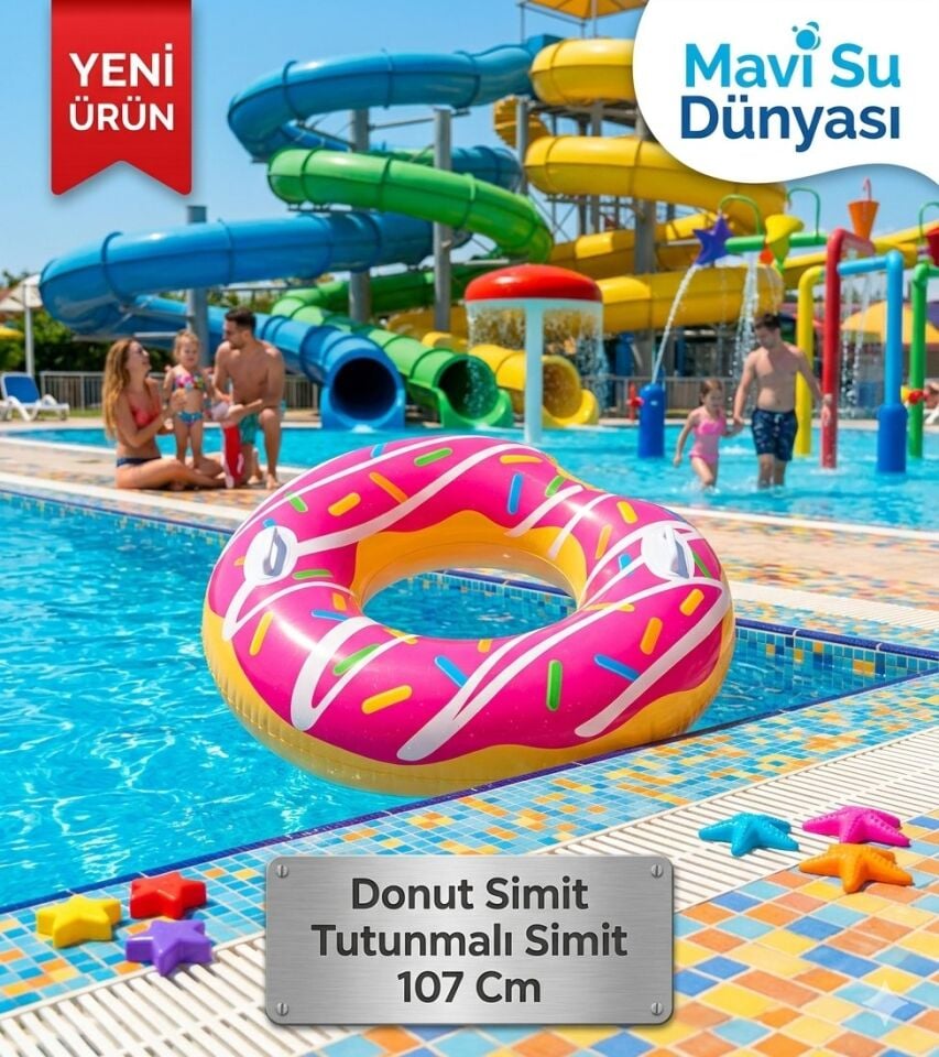Donut Simit Tutunmalı Simit 107 Cm