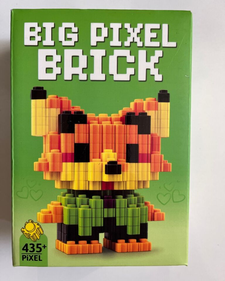 Brick Yeşilli Lego 435 Pixel Parça