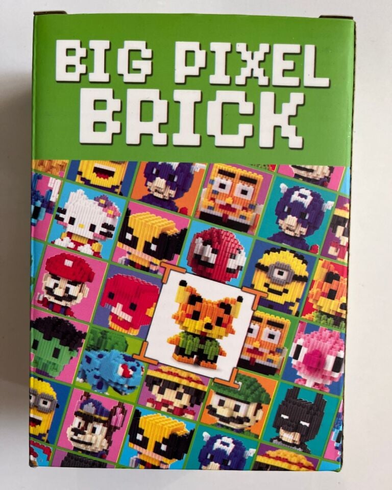 Brick Yeşilli Lego 435 Pixel Parça