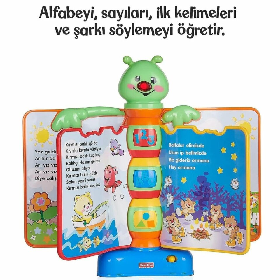 Eğitici Masalcı Tırtıl - Mavi Su Dünyası