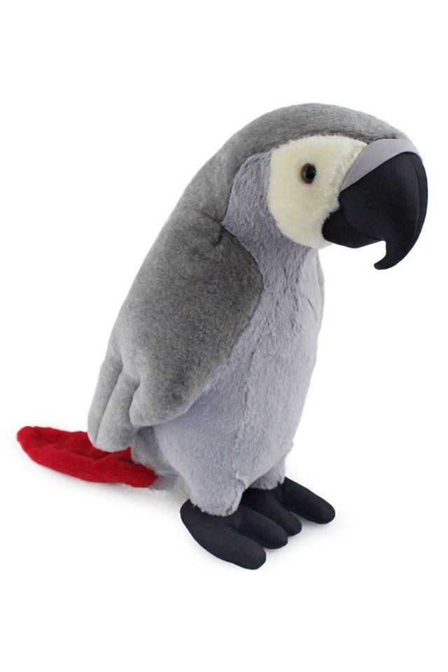 Peluş Papağan 35 Cm - Mavi Su Dünyası Mavi