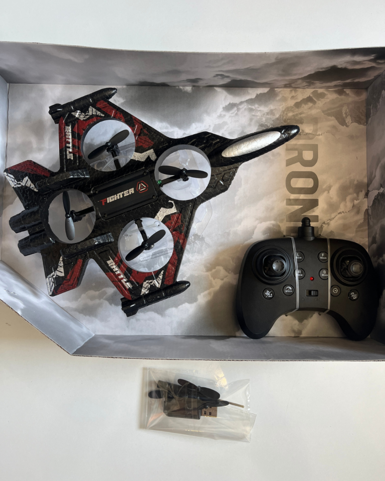 Uzaktan Kumandalı Uçak Dron Thunder Combat | 2.4Ghz 360 Derece Dönebilen | LED Işıklı | Otomatik İniş Kalkış Uzaktan Kumandalı Uçak Dron Thunder Combat | 2.4Ghz 360 Derece Dönebilen | LED Işıklı | Otomatik İniş Kalkış