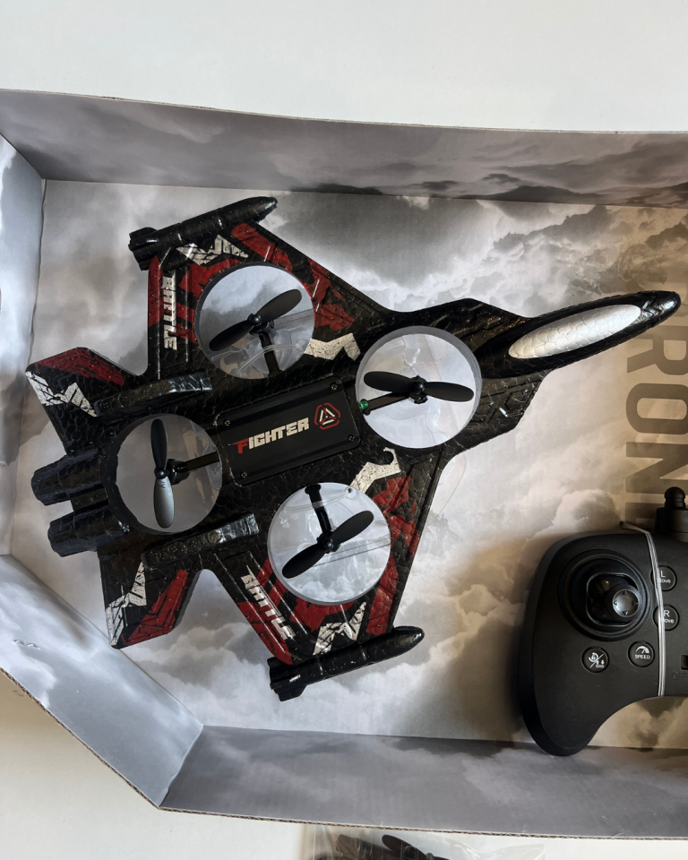 Uzaktan Kumandalı Uçak Dron Thunder Combat | 2.4Ghz 360 Derece Dönebilen | LED Işıklı | Otomatik İniş Kalkış Uzaktan Kumandalı Uçak Dron Thunder Combat | 2.4Ghz 360 Derece Dönebilen | LED Işıklı | Otomatik İniş Kalkış