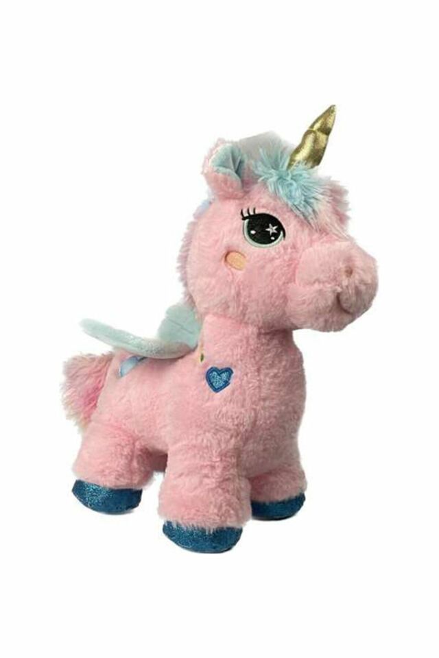 Peluş Unicorn 55 Cm - MAVİ SU DÜNYASI Pembe
