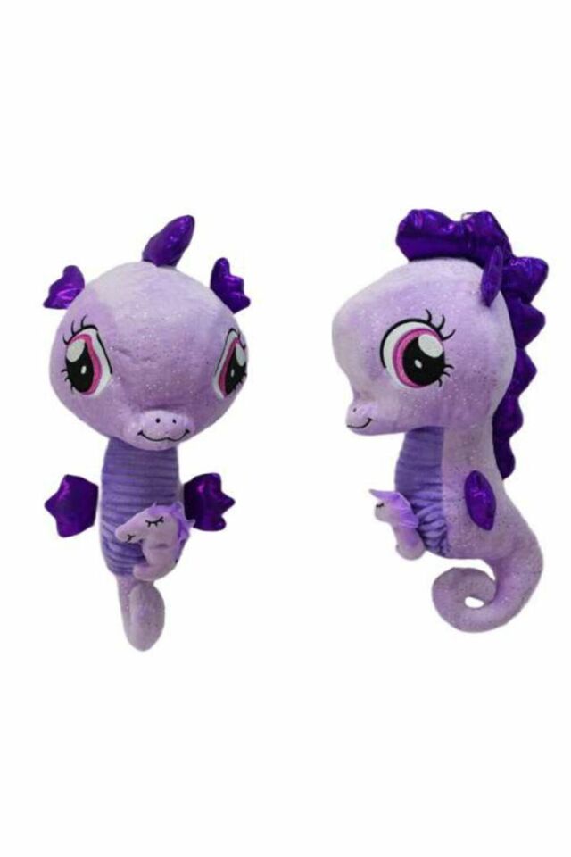 Peluş Denizatı 45 Cm - Mavi Su Dünyası