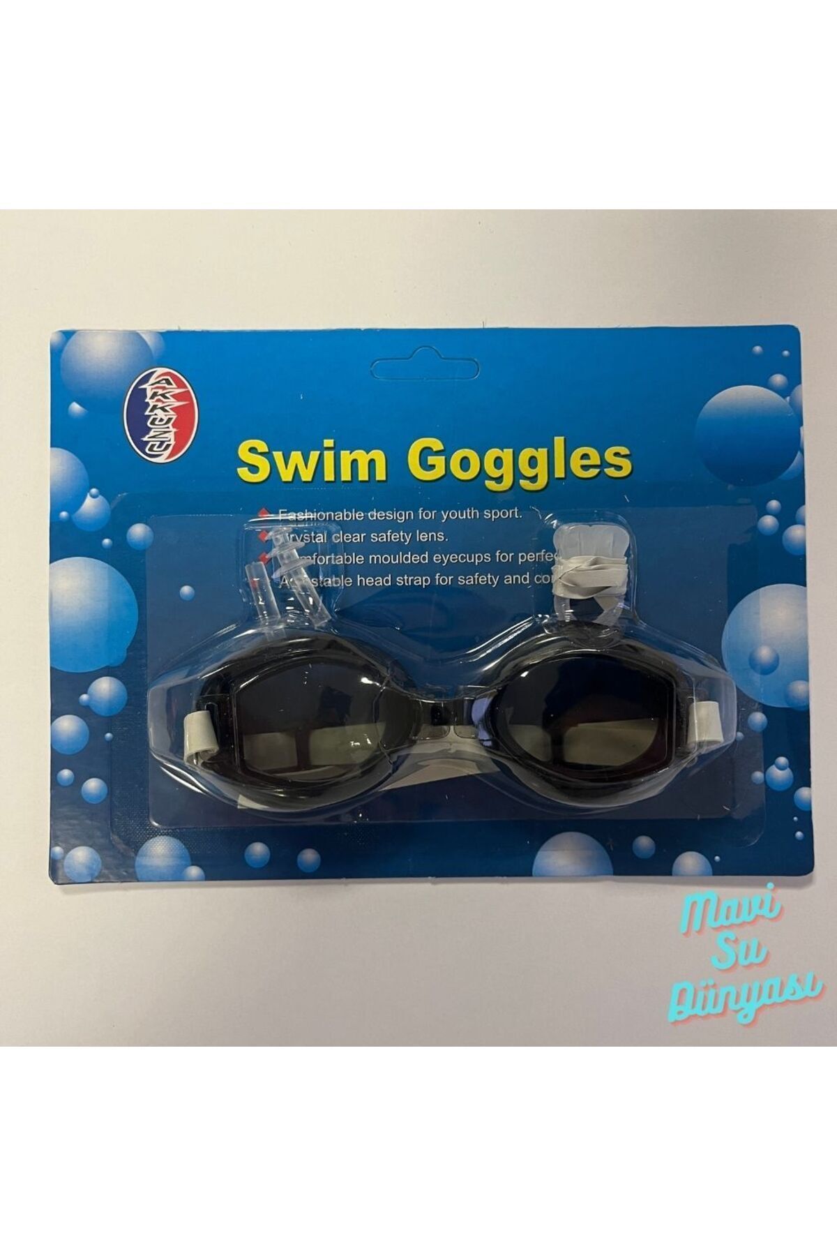 Çocuk Havuz Deniz Yüzücü Maskesi Maske Kulak Burun Tıkaçlı