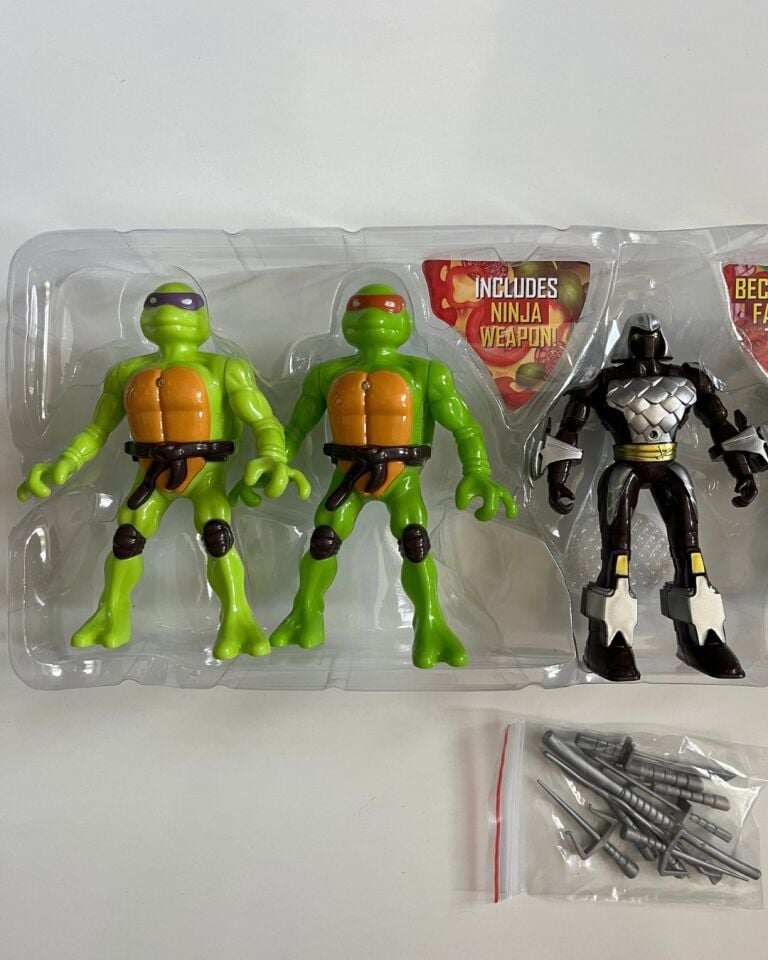 Ninja Kaplumbağa Seti 5' li Set 13 Cm Oyuncak Ninja Kaplumbağa Set