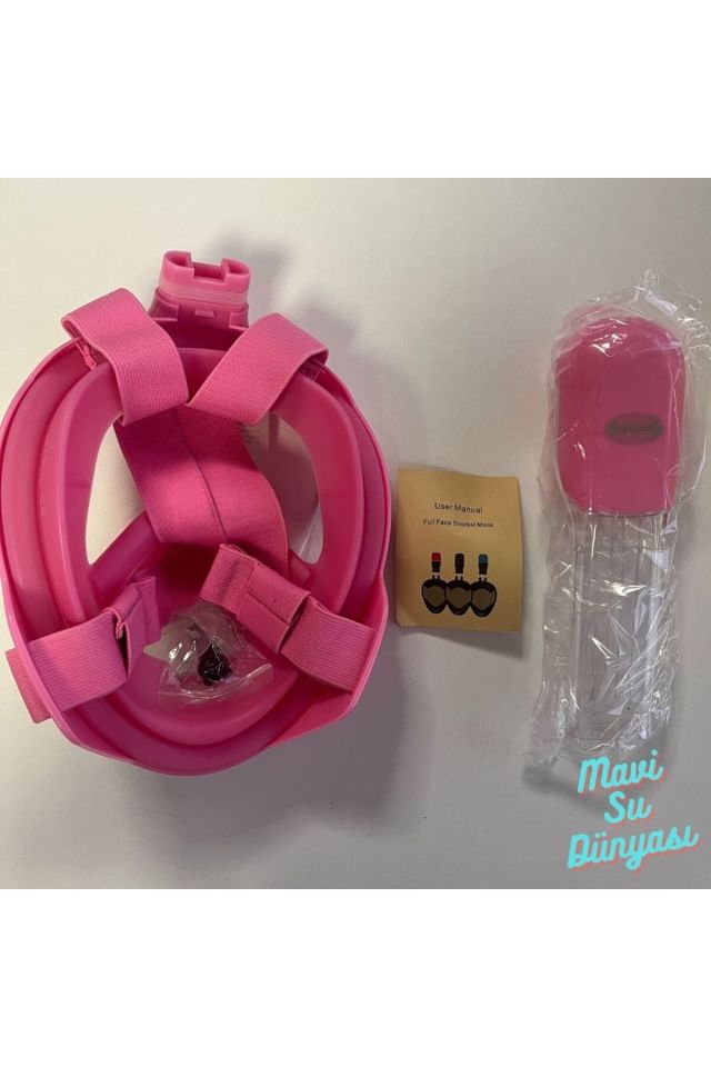 Full Face Maske - Mavi Su Dünyası