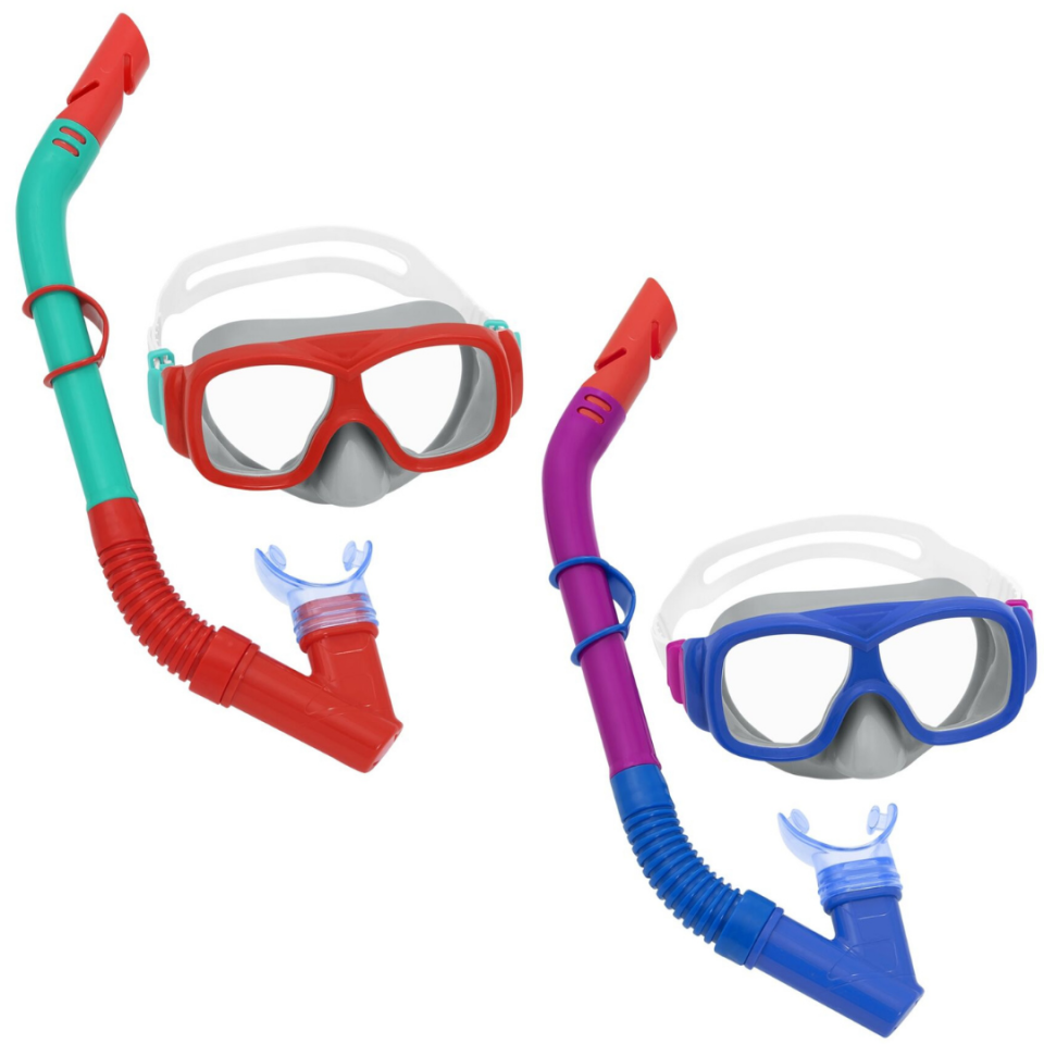 Şnorkel Set Explora 7 Yaş ve Üzeri - Mavi Su Dünyası