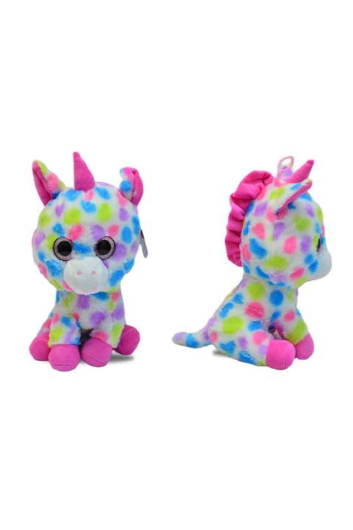 Peluş Unicorn 25 Cm - Mavi Su Dünyası Pembe