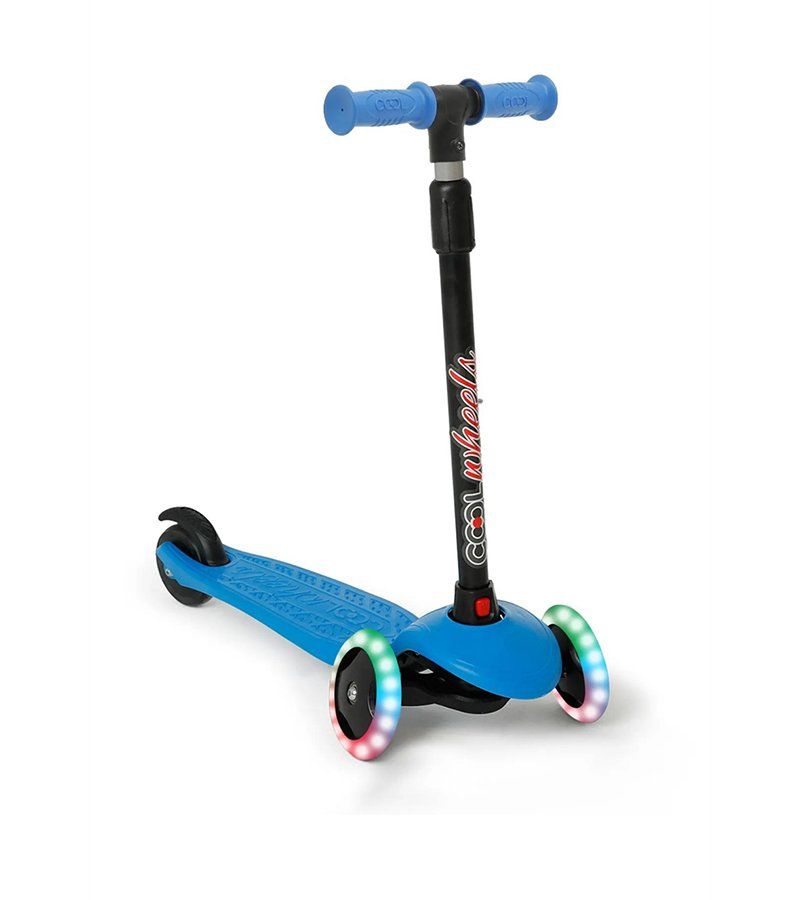 3+ Yaş Scooter Cool Wheels Işıklı Star Mavi