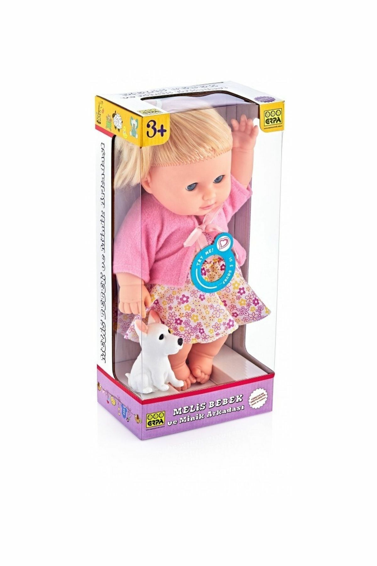 Türkçe Konuşan Melis Et Bebek Ve Minik Arkadaşı