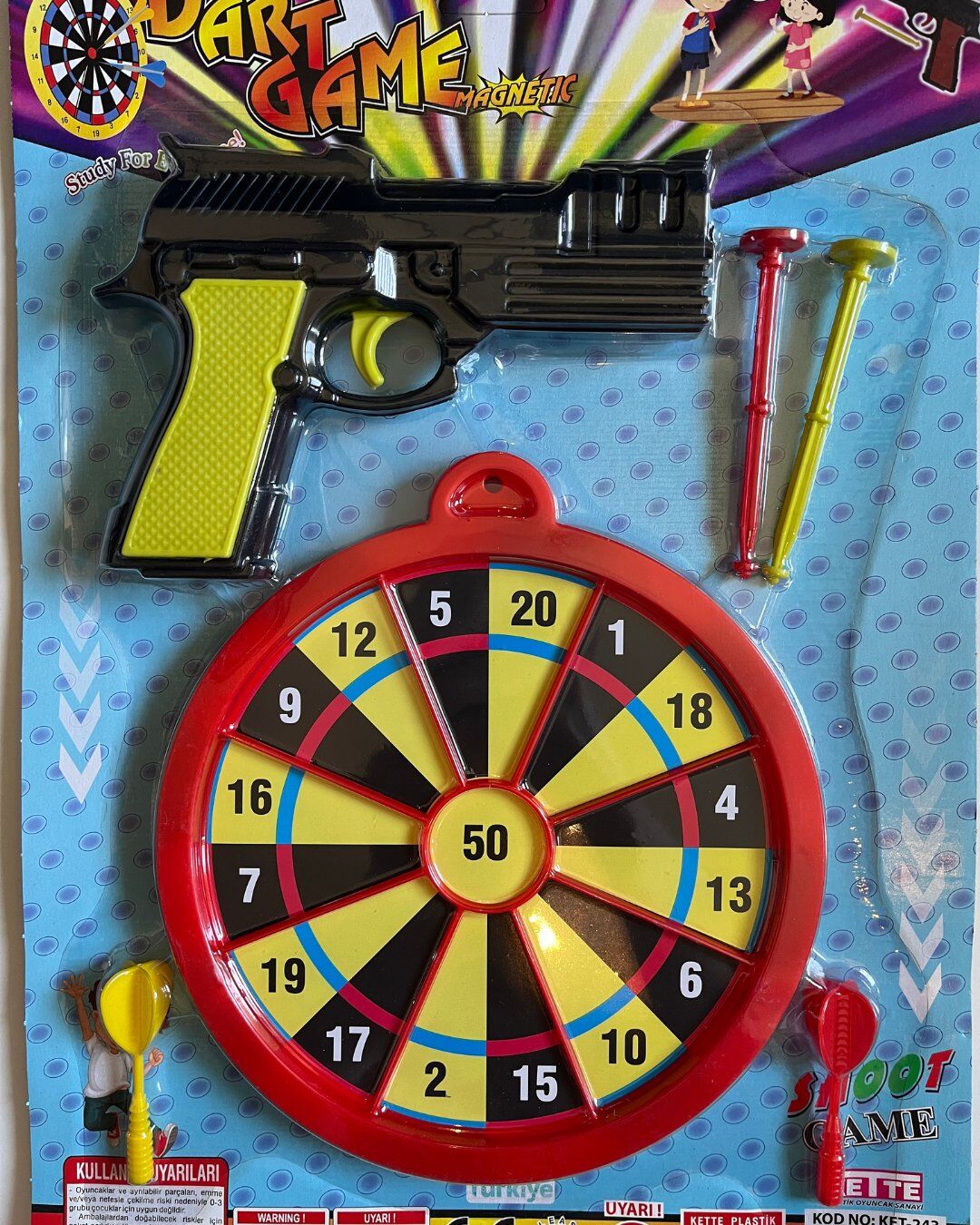 Dart Oyuncak Tabanca Seti