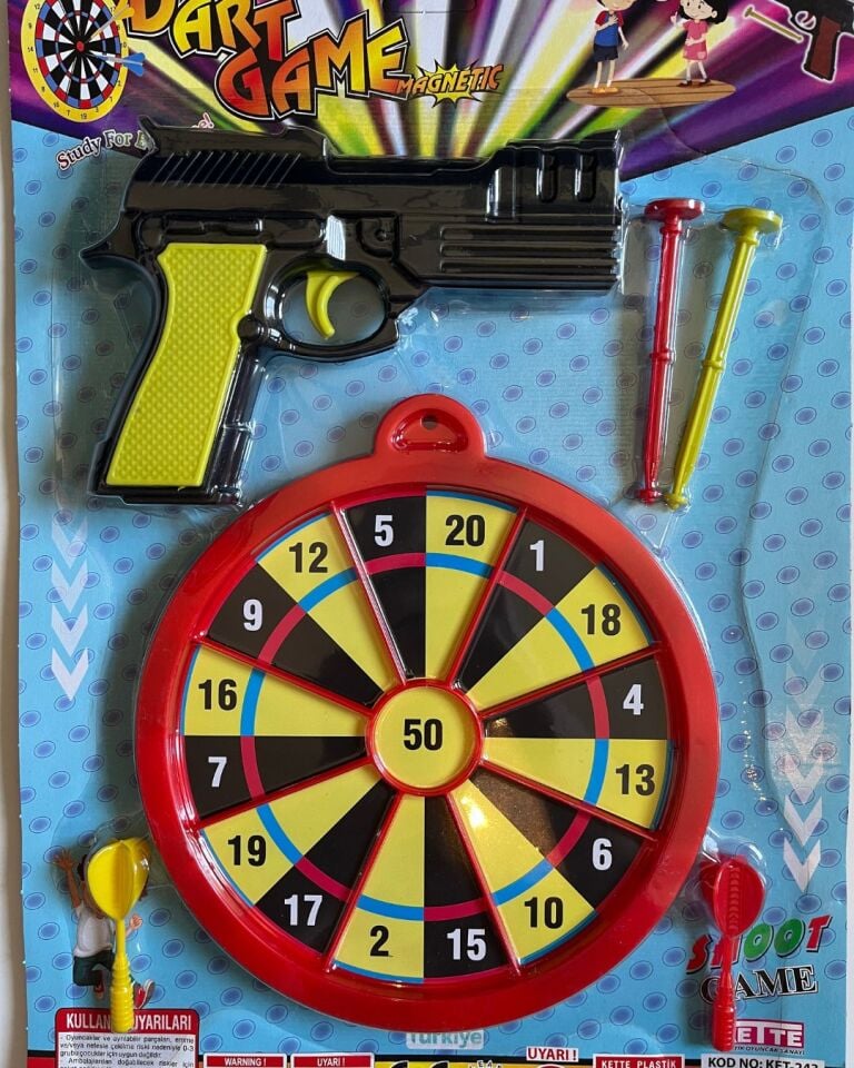 Dart Oyuncak Tabanca Seti