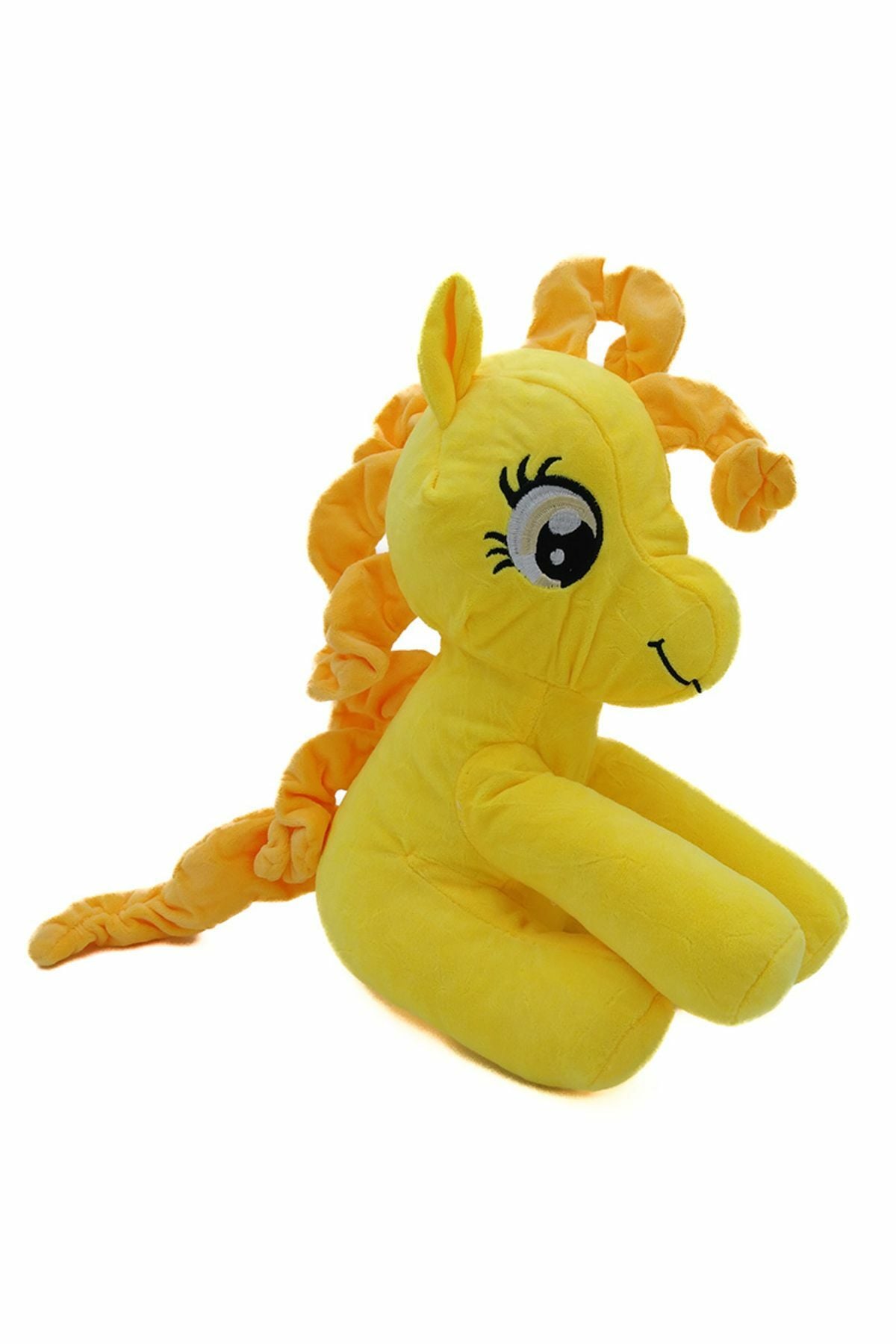 Peluş Poni Unicorn 35 Cm - Mavi Su Dünyası Sarı
