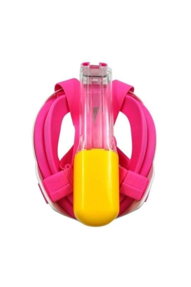 Full Face Maske - Mavi Su Dünyası Pembe - L/XL