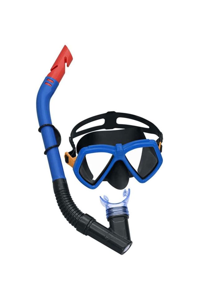 Dominator Pro Şnorkel Set Mavi - S