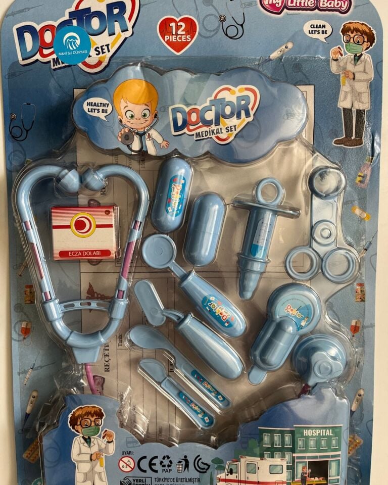 Doktor Seti 12 Parçalı Mavi