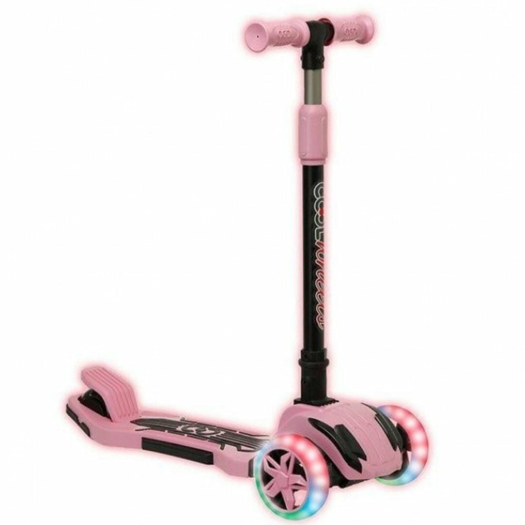 3+ Yaş Scooter Cool Wheels Işıklı Luna Elite Pembe
