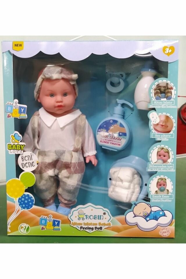 Oyuncak Bebek Robin Altını Islatan Bebek | Mavi Su Dünyası