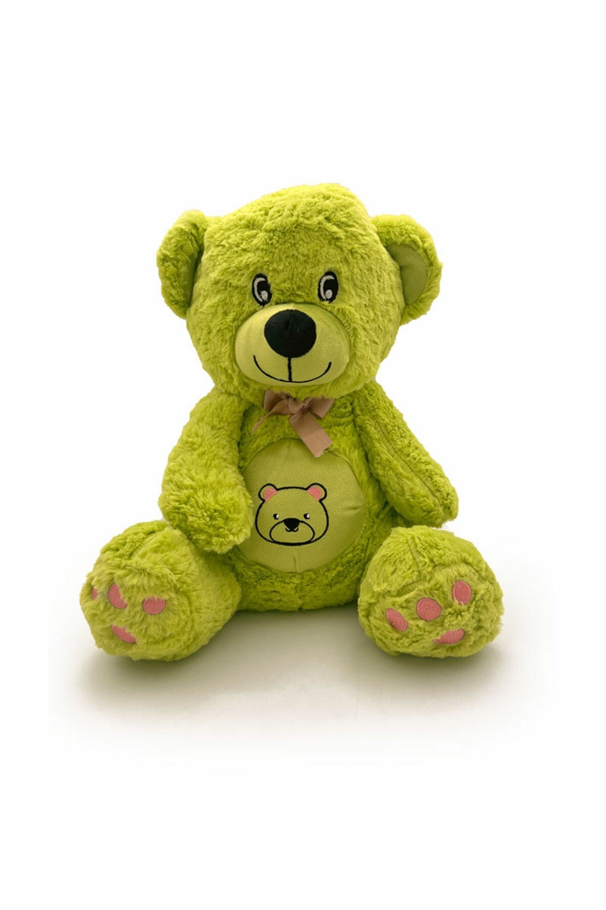 Peluş Göbekli Ayı - Mavi Su Dünyası Yeşil