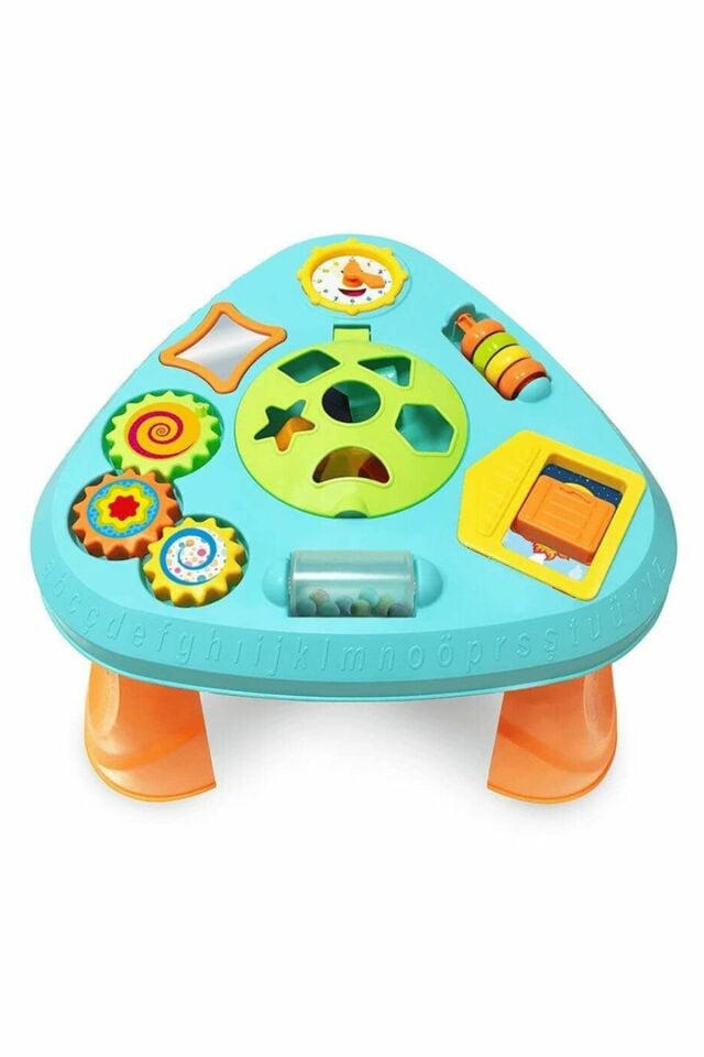 Eğitici Aktivite Masası 7 Farklı Oyun Masası | Mavi Su Dünyası