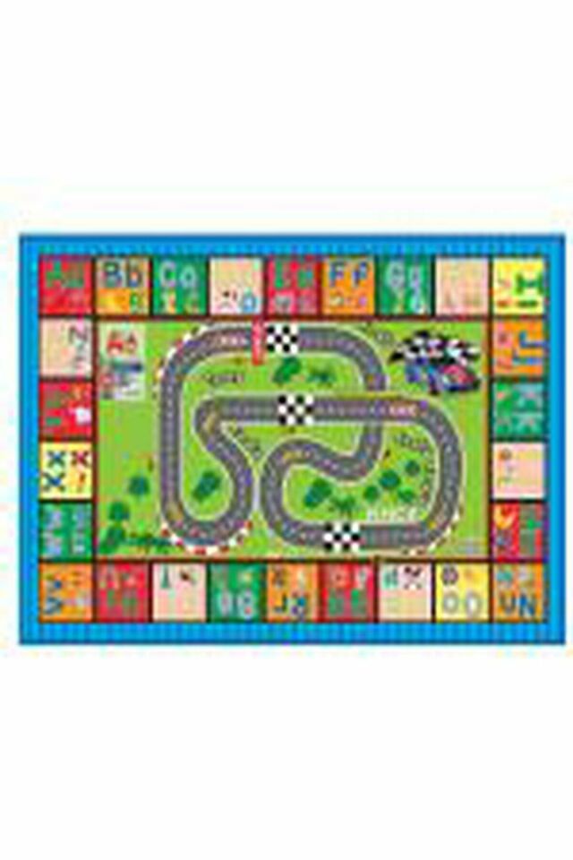 Alfabe Oyun Halısı 150×100 Cm | Mavi Su Dünyası