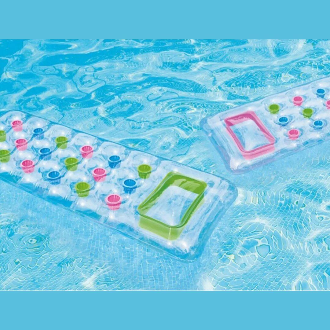 Renkli Pencereli Bardaklı Deniz Yatağı 188 cm