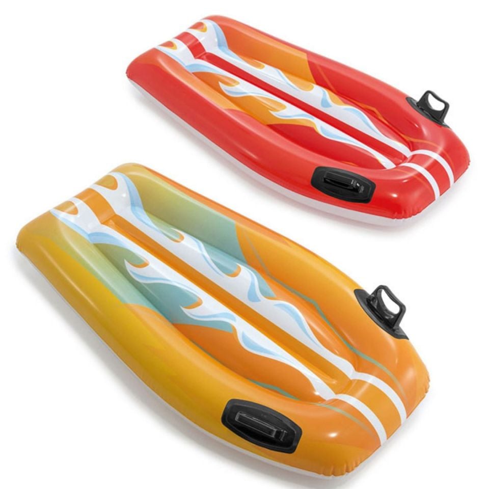 Renkli Desenli Sorf Yatağı 112 Cm Kırmızı