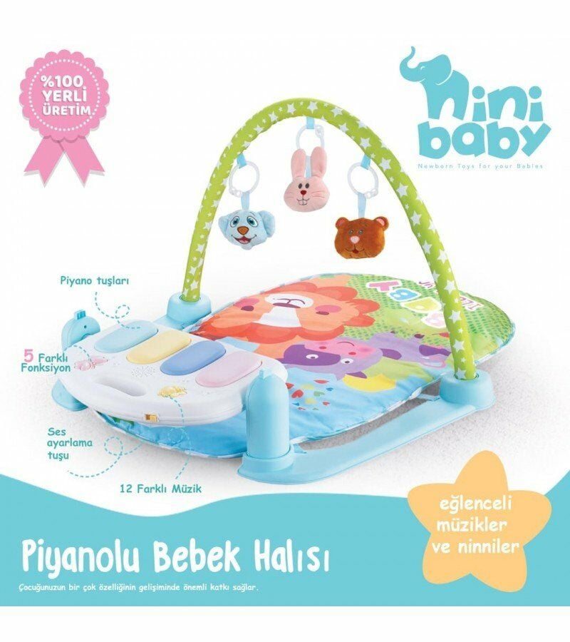 Oyun Halısı Piyanolu |  Eğlenceli Müzikler ve Ninniler | Mavi Su Dünyası