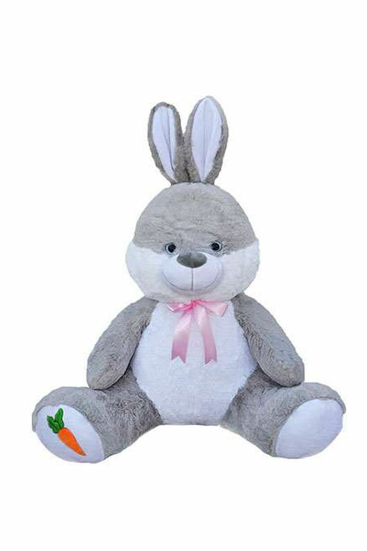 Peluş Tavşan 60 Cm - MAVİ SU DÜNYASI Gri